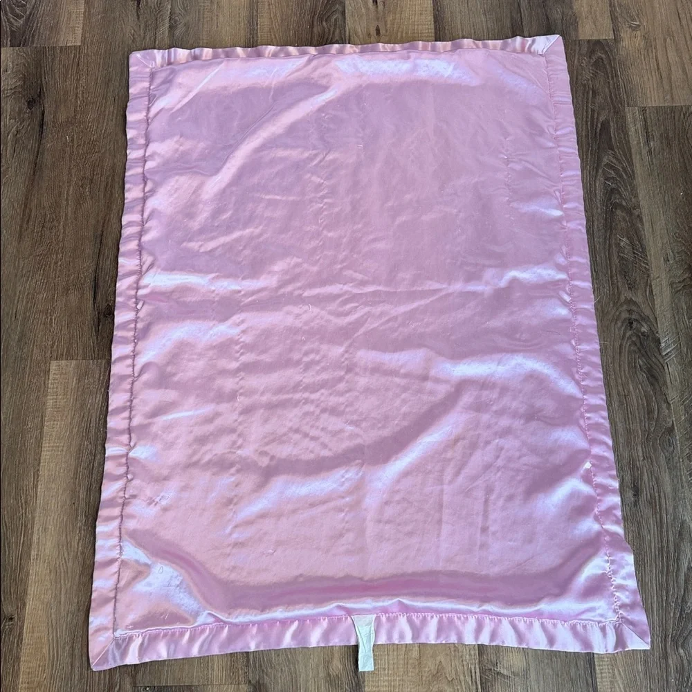 Little‎ Bedding by Nojo Pink Swirl Satin Trim Little Princess Crown Baby Blanket